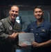 USS John C. Stennis (CVN 74) recognizes HM3 Habaradas
