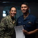 USS John C. Stennis (CVN 74) recognizes HM3 Habaradas