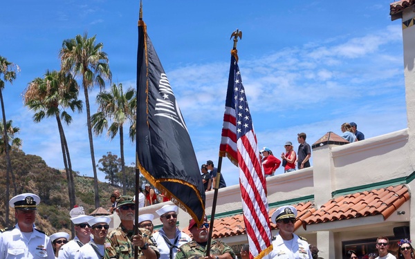 Fort Worth Visits Catalina Island for Independence Day Ceremony