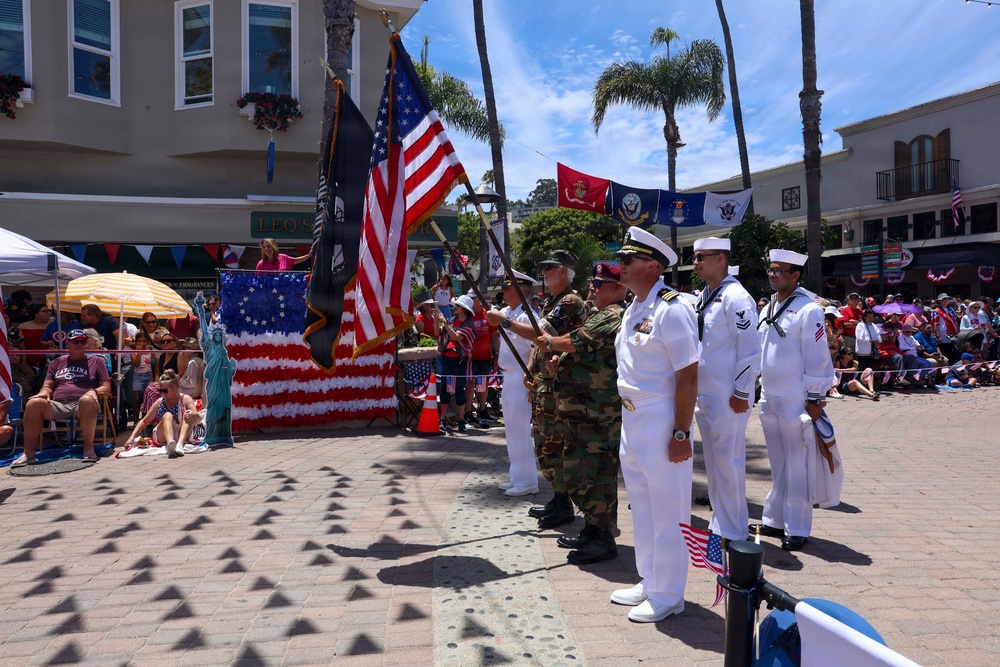Fort Worth Visits Catalina Island for Independence Day Ceremony