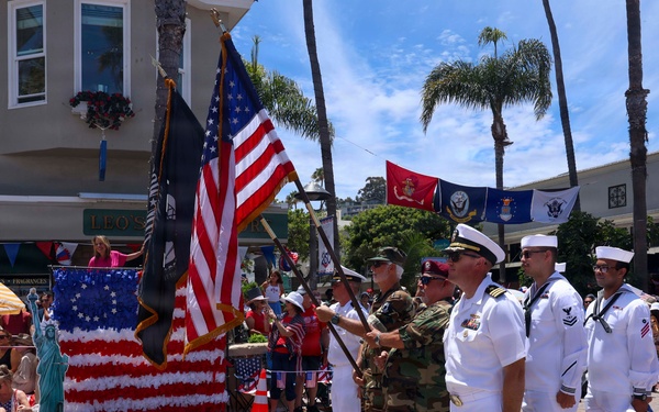 Fort Worth Visits Catalina Island for Independence Day Ceremony