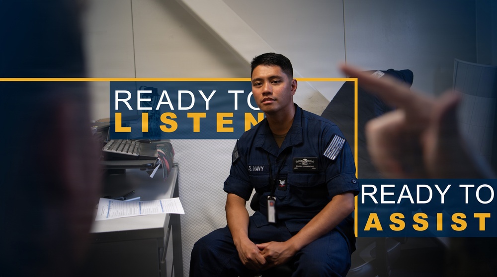 USS John C. Stennis (CVN 74) recognizes HM3 Habaradas