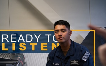 USS John C. Stennis (CVN 74) recognizes HM3 Habaradas