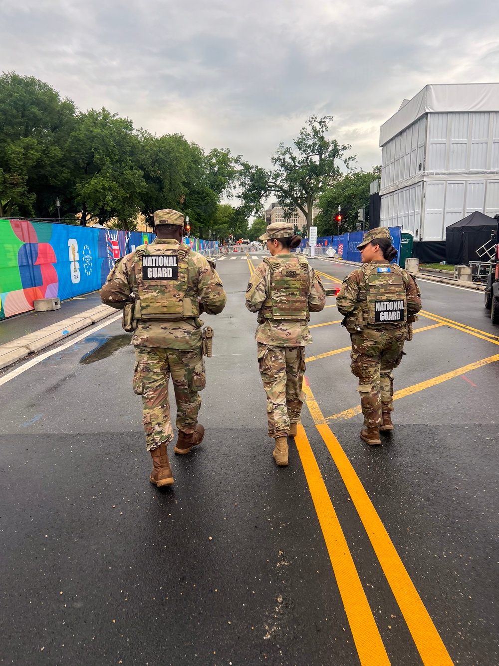 Senior Leaders Visit SCARNG Soldiers Supporting District of Columbia Mission