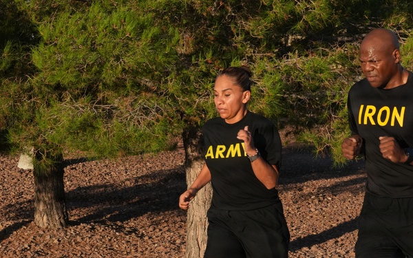 1st Armored Division birthday PT circuit