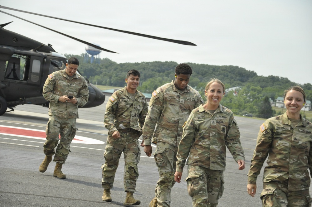628th ASB morale flights