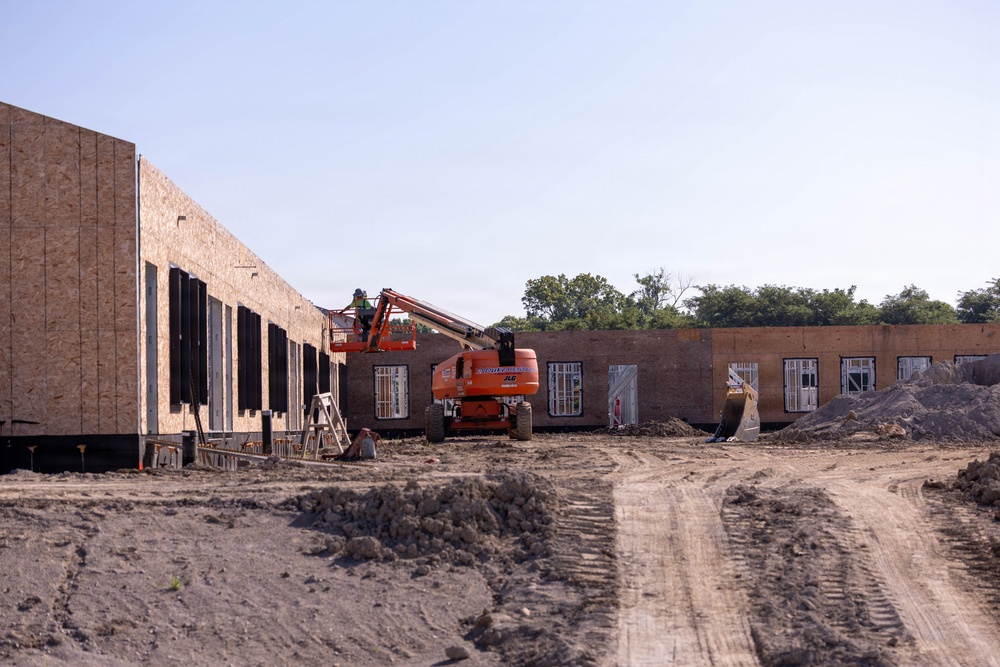 Construction Progresses on New Fort Leavenworth Child Development Center
