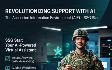 Staff Sgt. Star delivers AI recruiting power to Accessions Information Environment