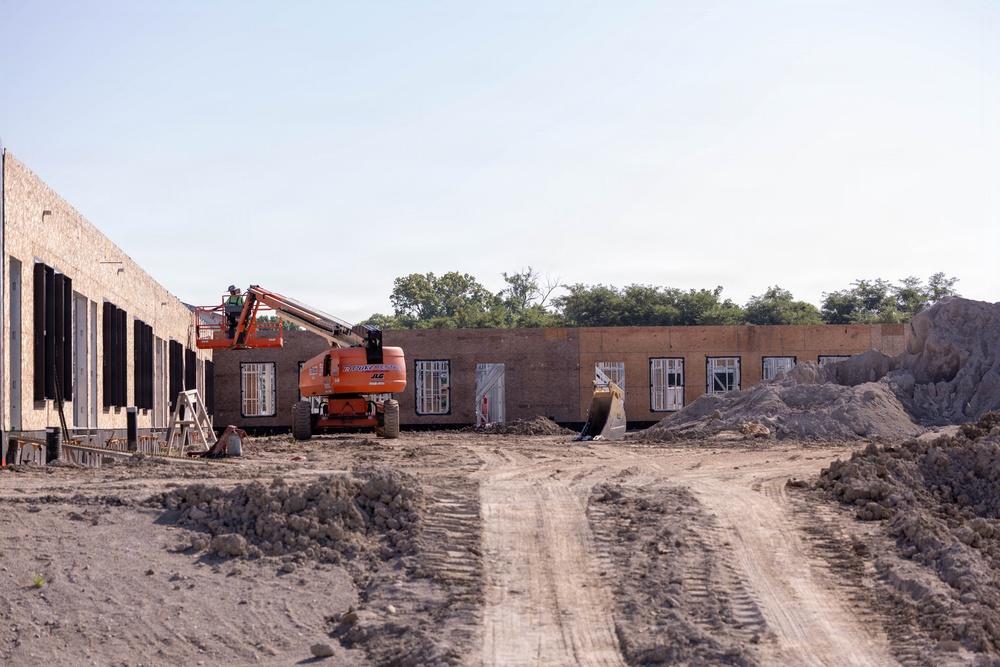 Construction Progresses on New Fort Leavenworth Child Development Center