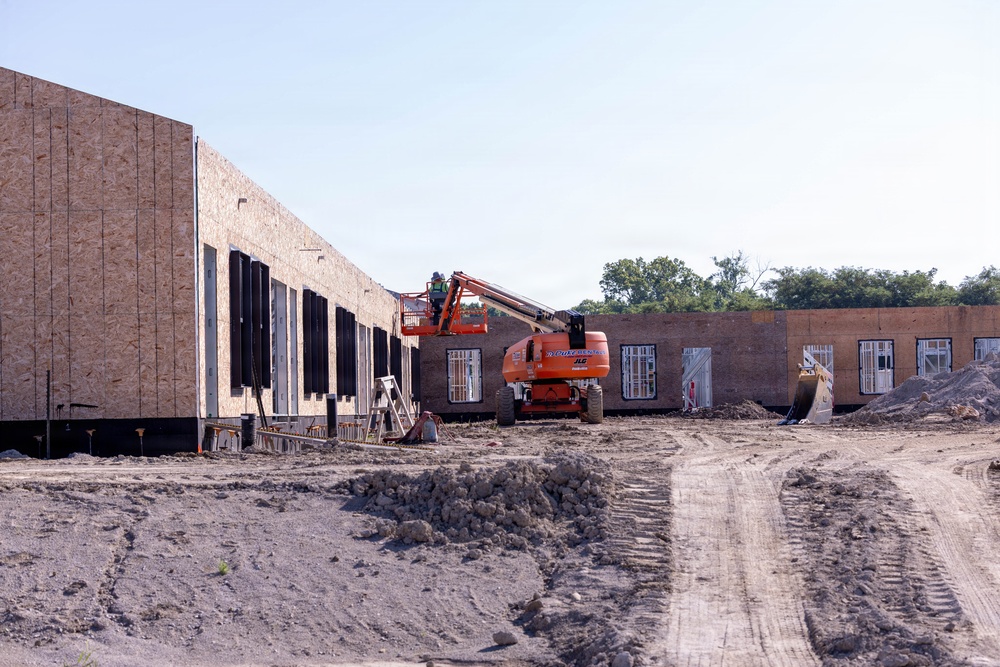 Construction Progresses on New Fort Leavenworth Child Development Center