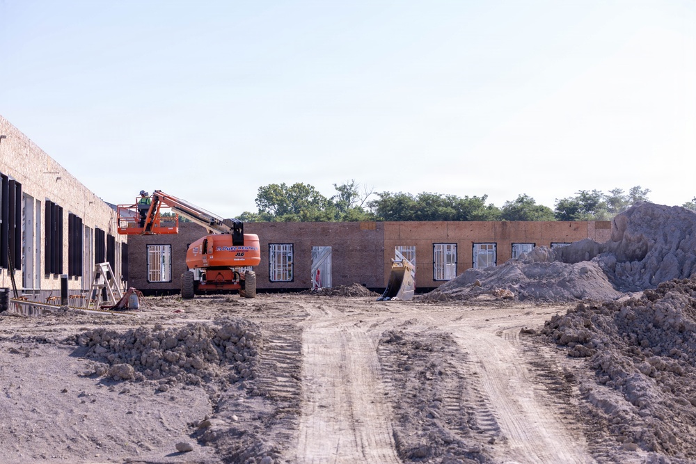 Construction Progresses on New Fort Leavenworth Child Development Center