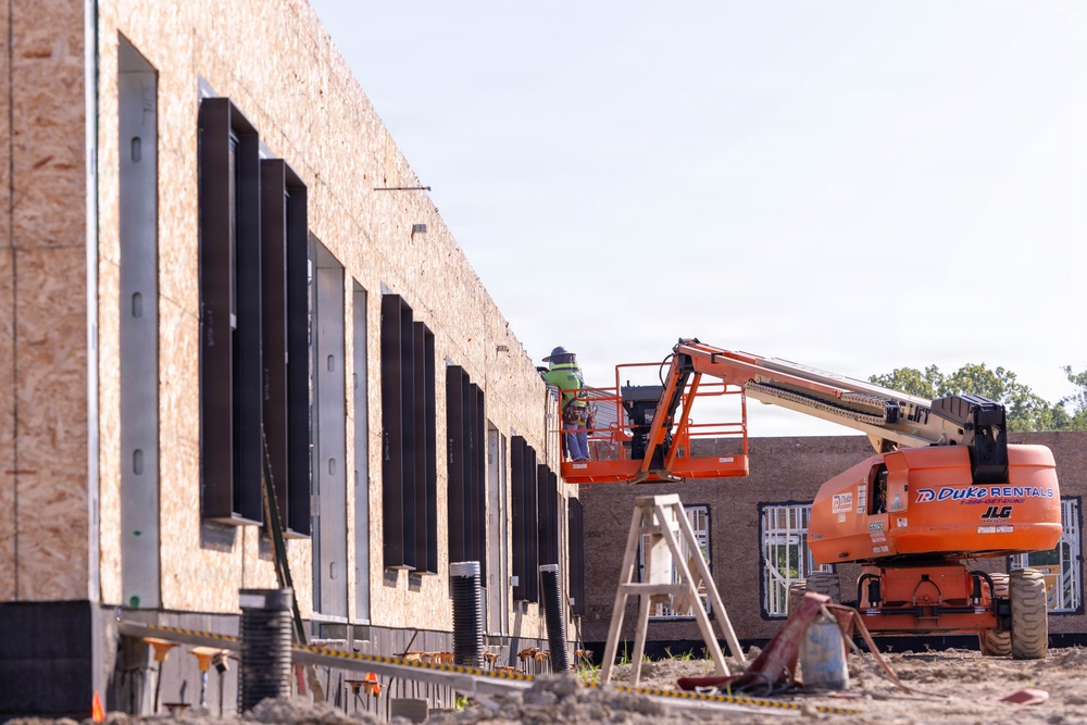 Construction Progresses on New Fort Leavenworth Child Development Center