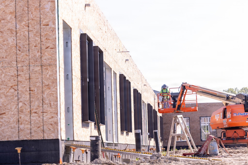 Construction Progresses on New Fort Leavenworth Child Development Center