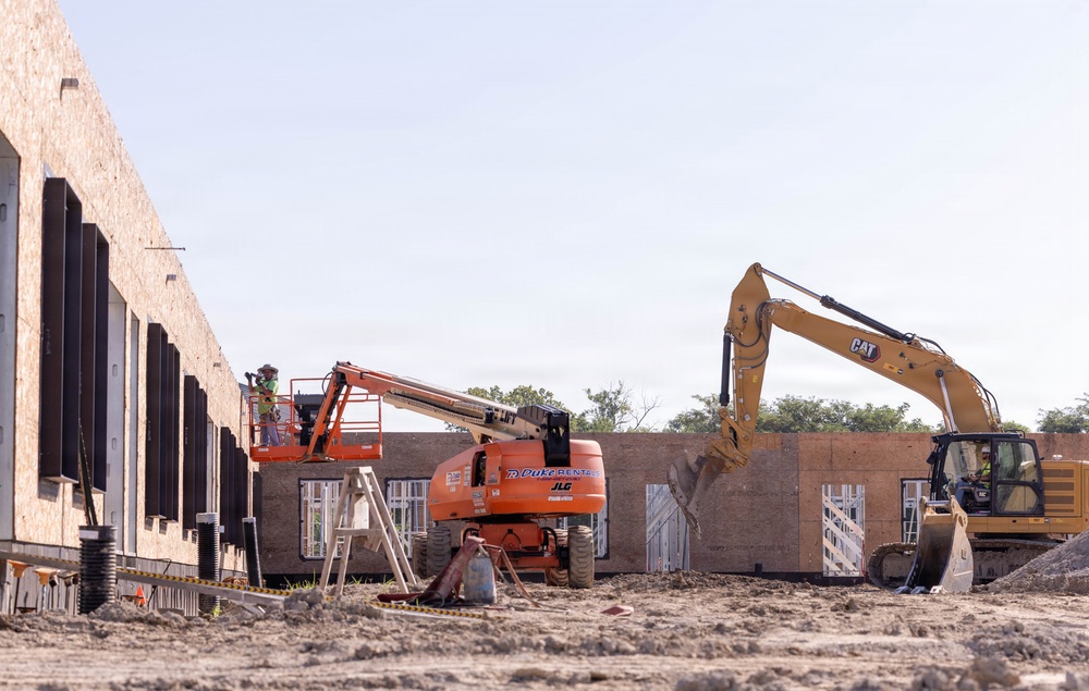 Construction Progresses on New Fort Leavenworth Child Development Center