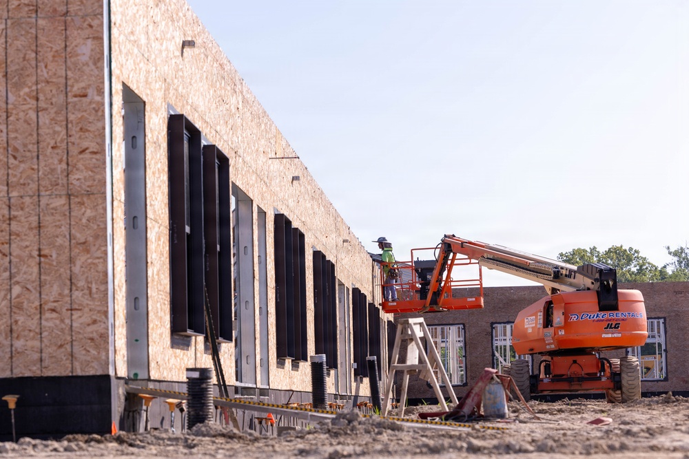 Construction Progresses on New Fort Leavenworth Child Development Center