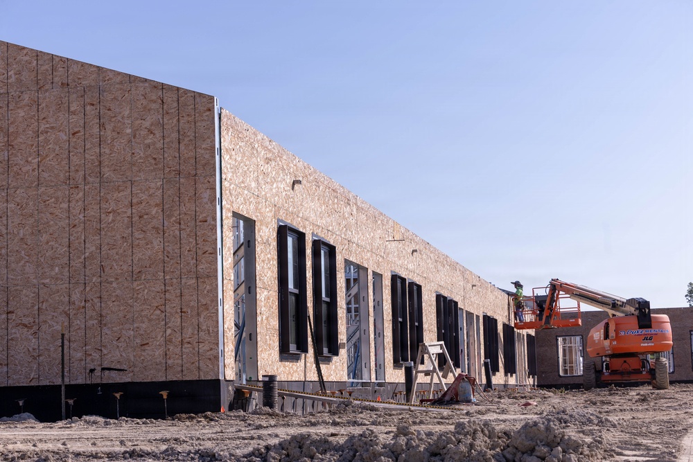 Construction Progresses on New Fort Leavenworth Child Development Center