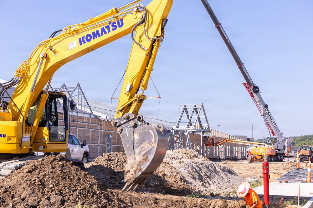 Construction Progresses on New Fort Leavenworth Child Development Center