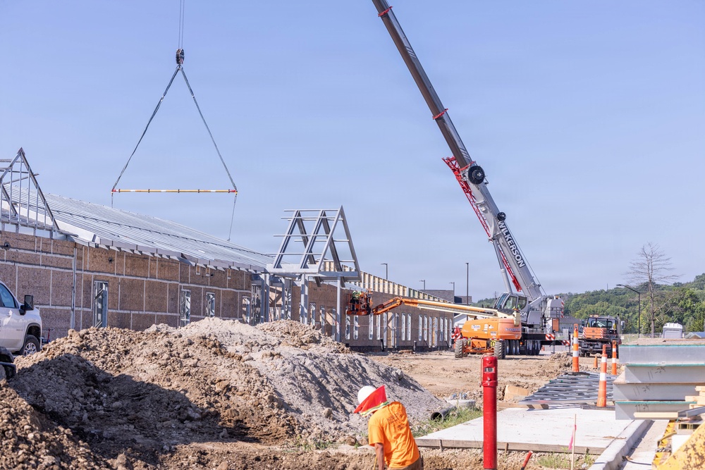 Construction Progresses on New Fort Leavenworth Child Development Center
