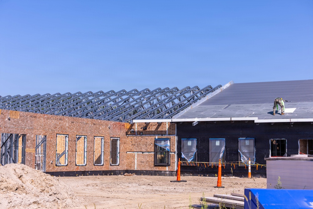 Construction Progresses on New Fort Leavenworth Child Development Center