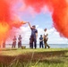 USCG Gunner's Mates train with signaling pyrotechnics