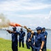 USCG Gunner's Mates train with signaling pyrotechnics