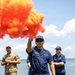 USCG Gunner's Mates train with signaling pyrotechnics