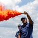 USCG Gunner's Mates train with signaling pyrotechnics