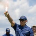 USCG Gunner's Mates train with signaling pyrotechnics