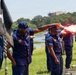 USCG Gunner's Mates train with signaling pyrotechnics