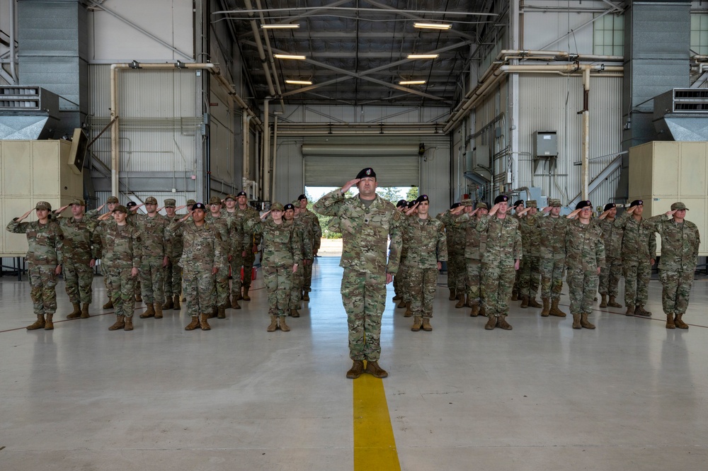 1st Air Support Operations Group change of command ceremony