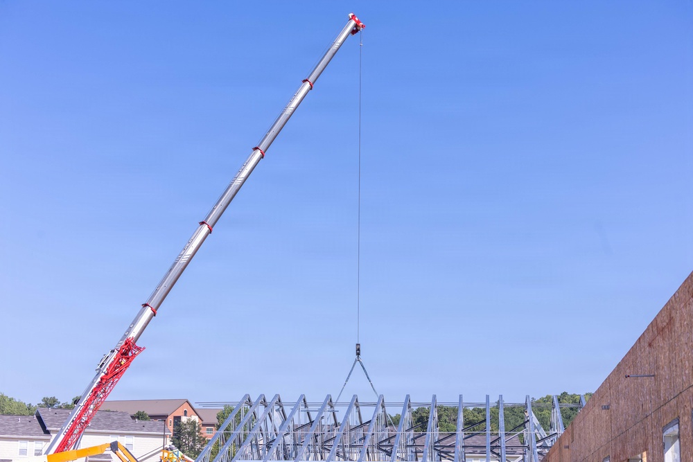 Construction Progresses on New Fort Leavenworth Child Development Center