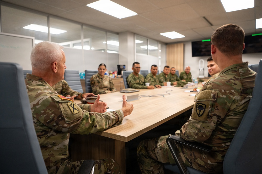 The South Carolina National Guard hosted Colombian Navy