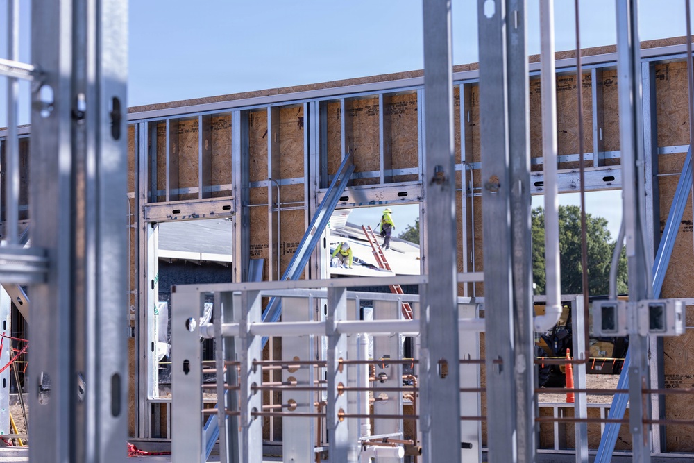 Construction Progresses on New Fort Leavenworth Child Development Center