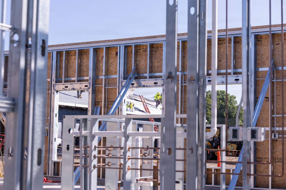 Construction Progresses on New Fort Leavenworth Child Development Center