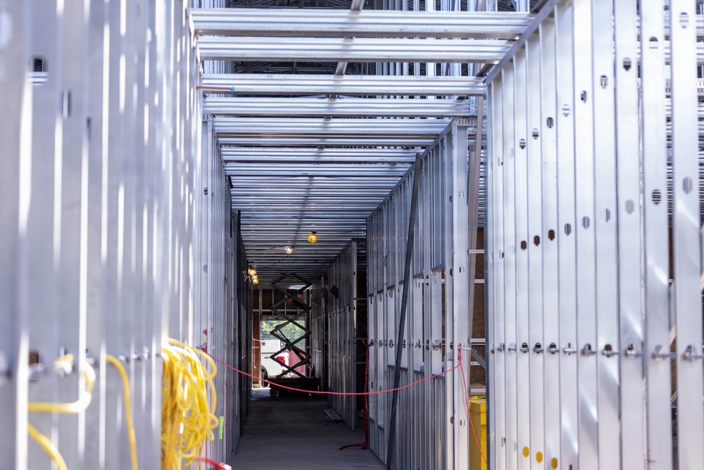 Construction Progresses on New Fort Leavenworth Child Development Center