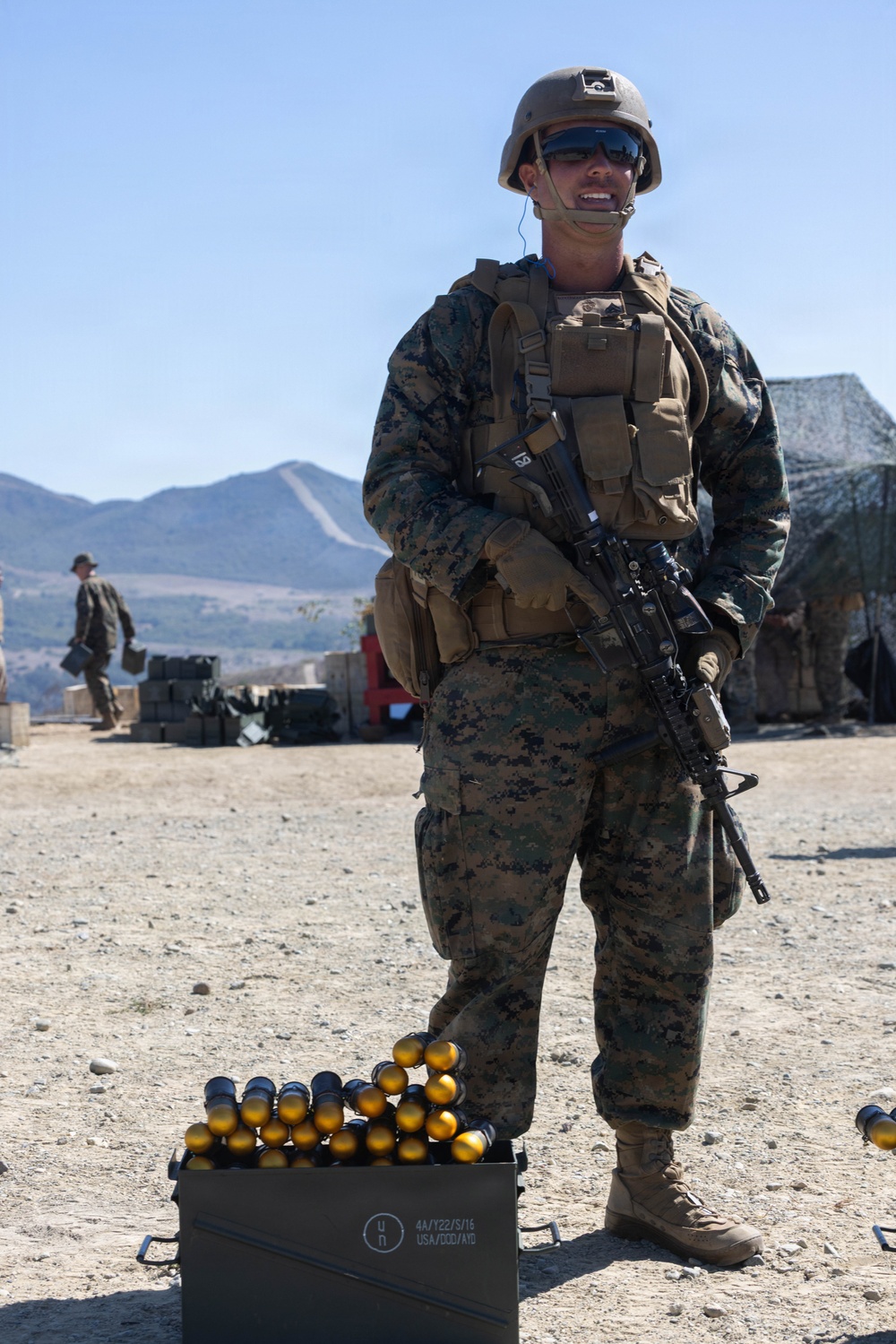3d AA Bn. participates in live-fire weapons familiarization range