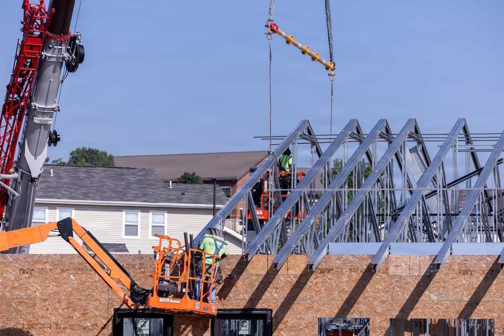 Construction Progresses on New Fort Leavenworth Child Development Center