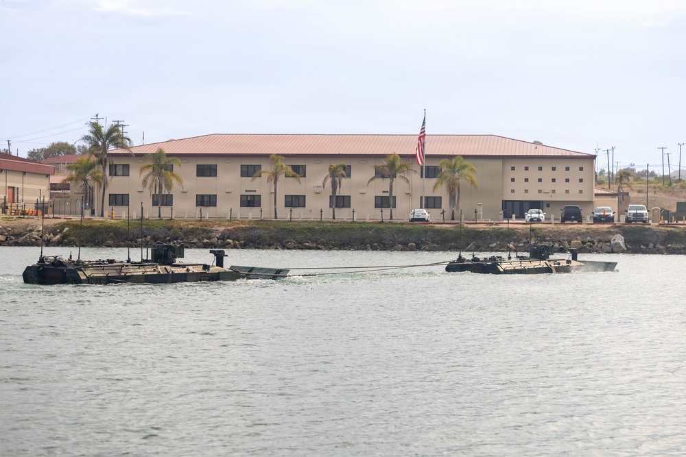 3d AA Bn. conducts amphibious refamiliarization exercises