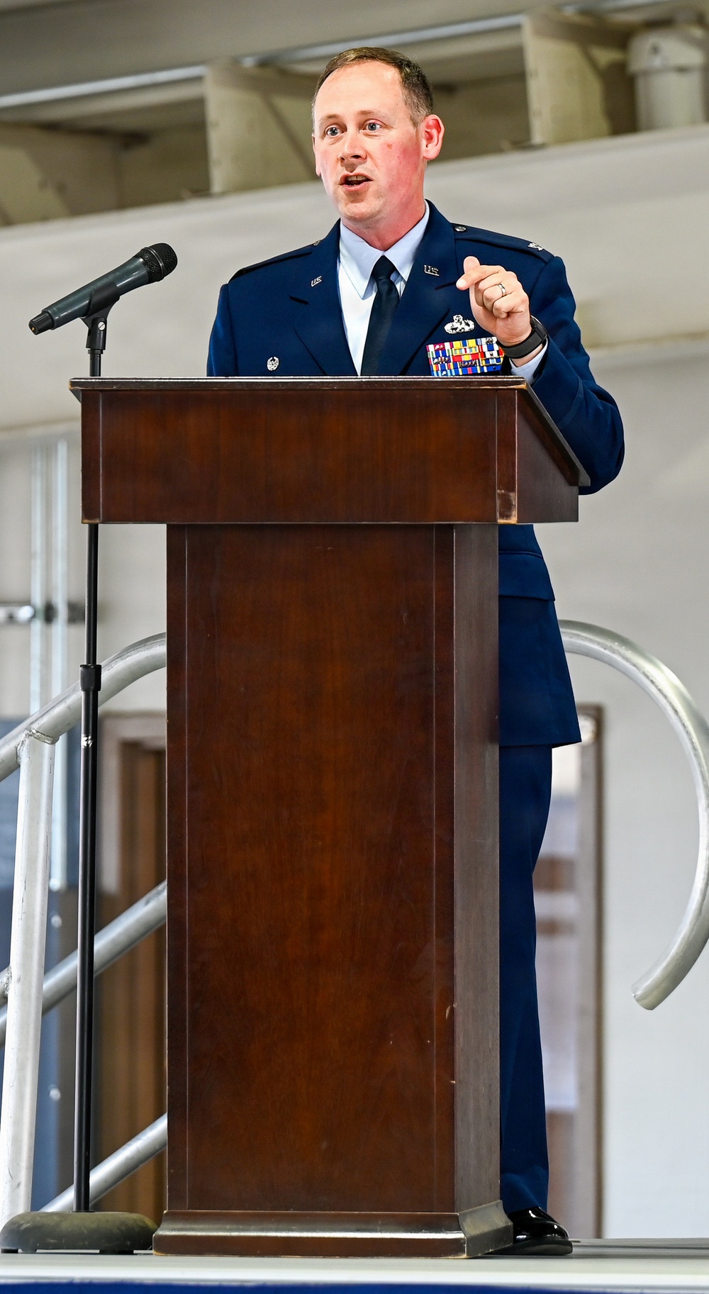91 Maintenance Group welcomes their new commander