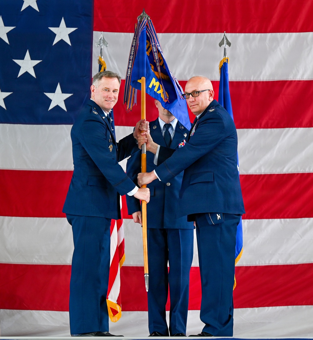 91 Maintenance Group welcomes their new commander