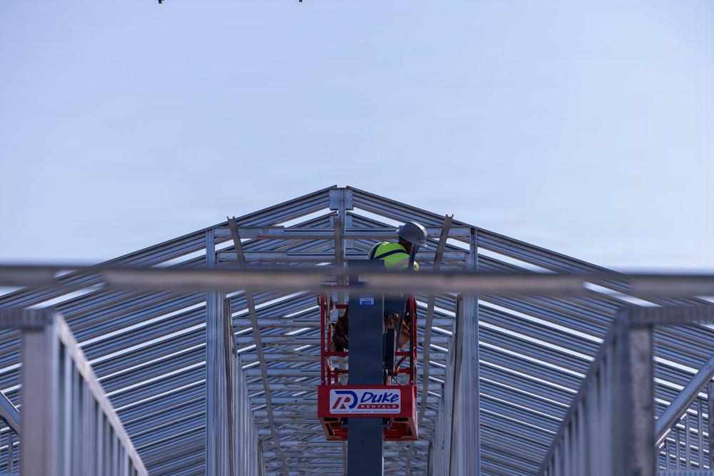 Construction Progresses on New Fort Leavenworth Child Development Center