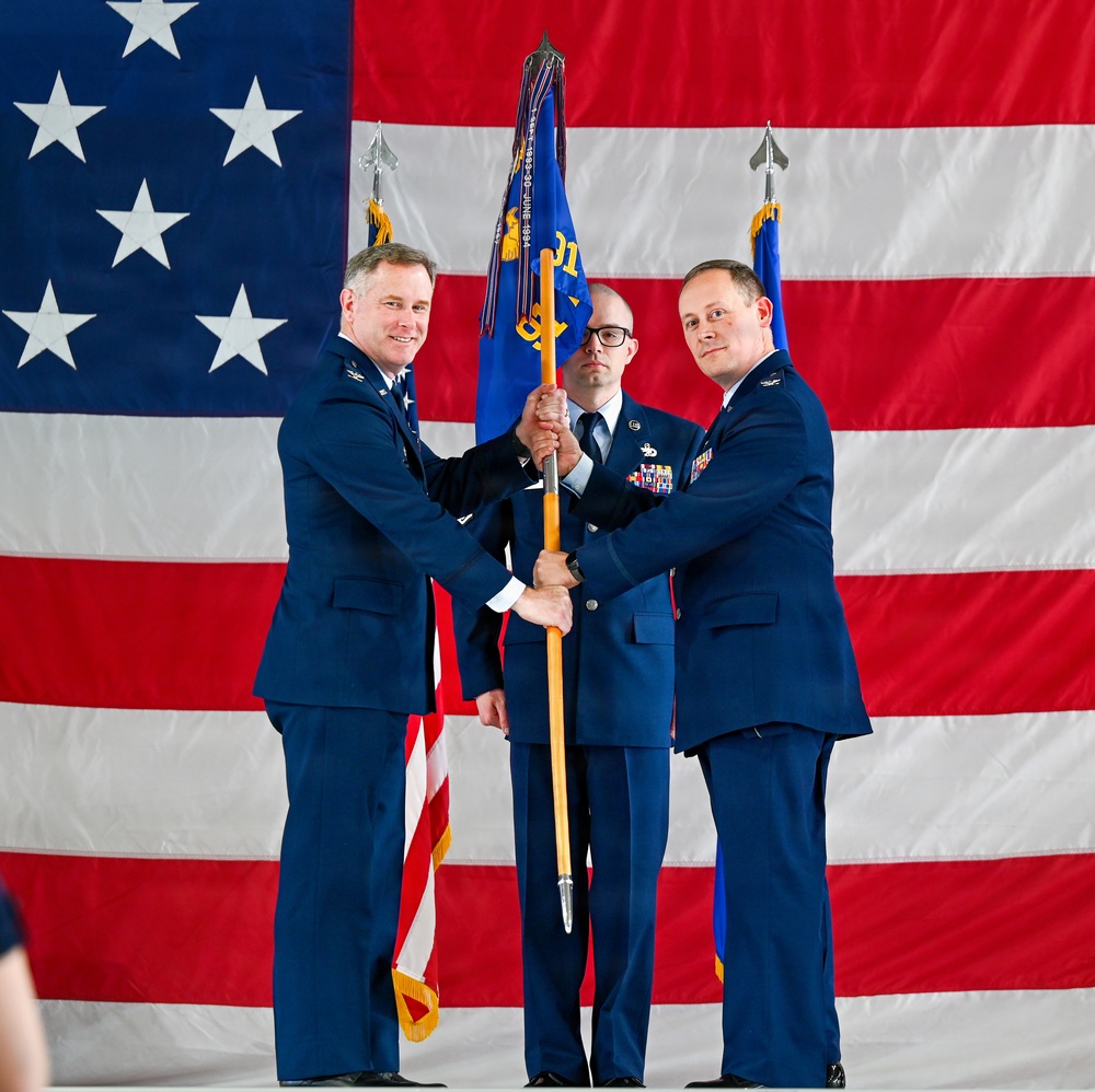 91 Maintenance Group welcomes their new commander