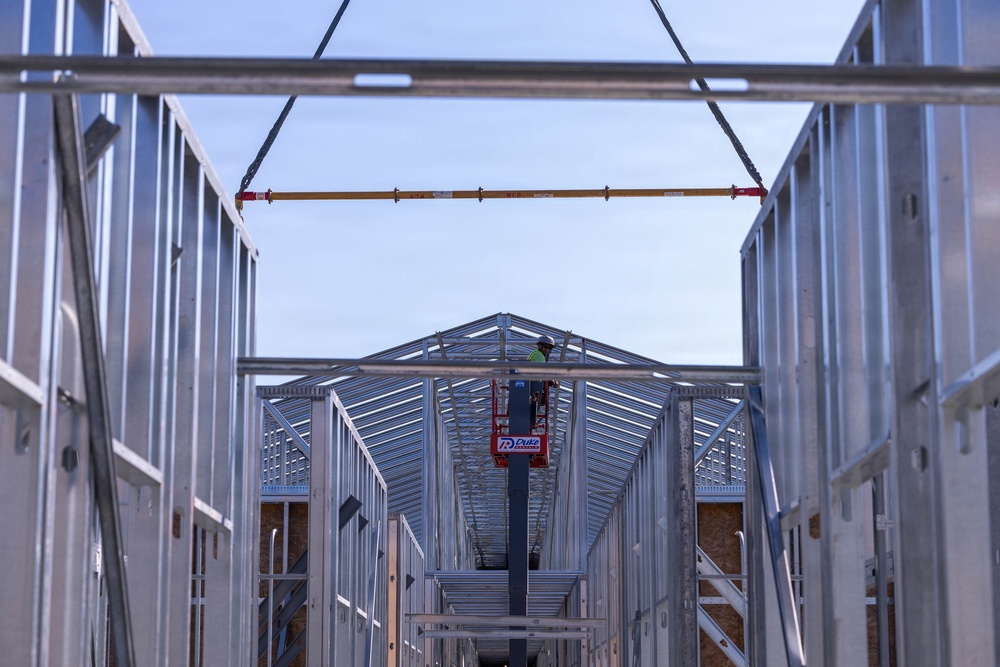 Construction Progresses on New Fort Leavenworth Child Development Center
