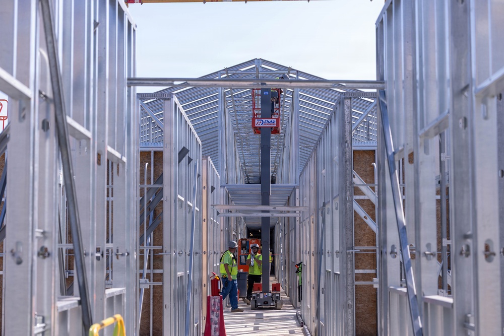 Construction Progresses on New Fort Leavenworth Child Development Center