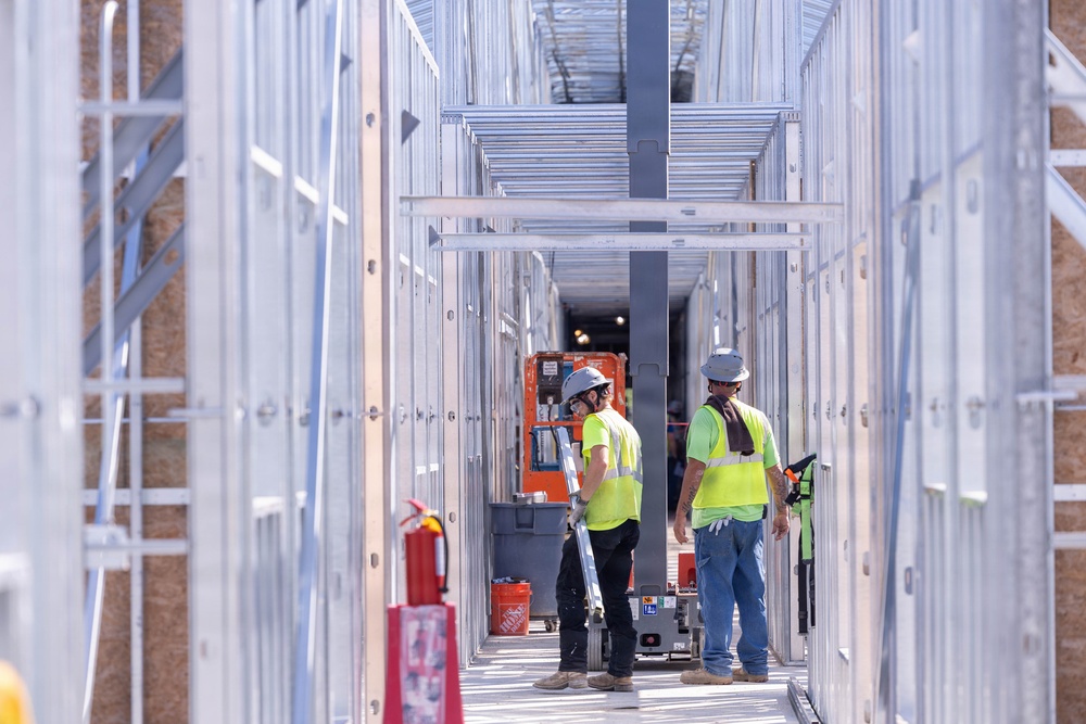 Construction Progresses on New Fort Leavenworth Child Development Center
