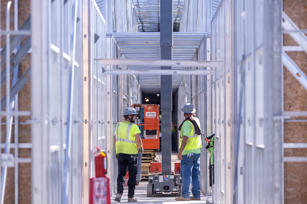 Construction Progresses on New Fort Leavenworth Child Development Center