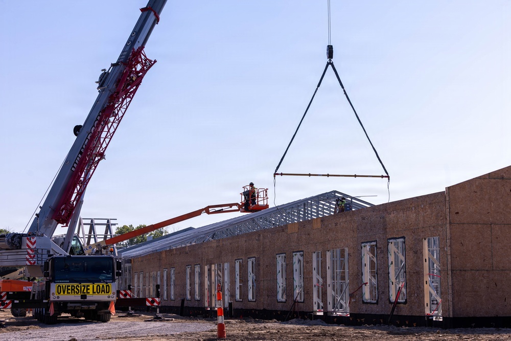 Construction Progresses on New Fort Leavenworth Child Development Center