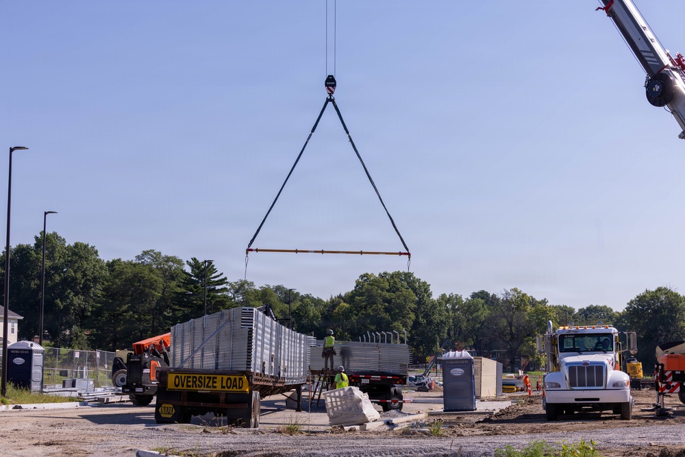 Construction Progresses on New Fort Leavenworth Child Development Center