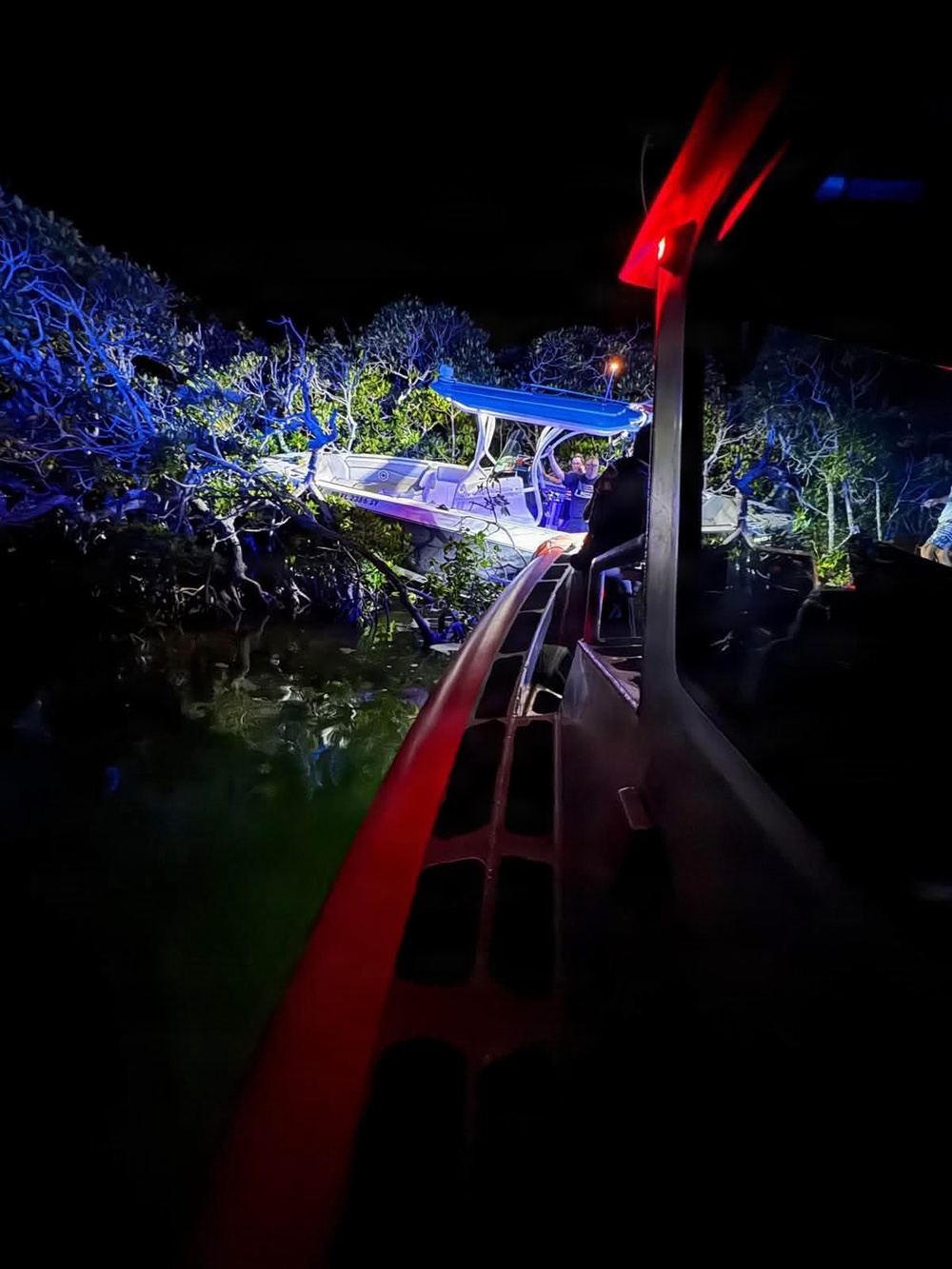 Station Islamorada boat crew Forth of July weekend rescue