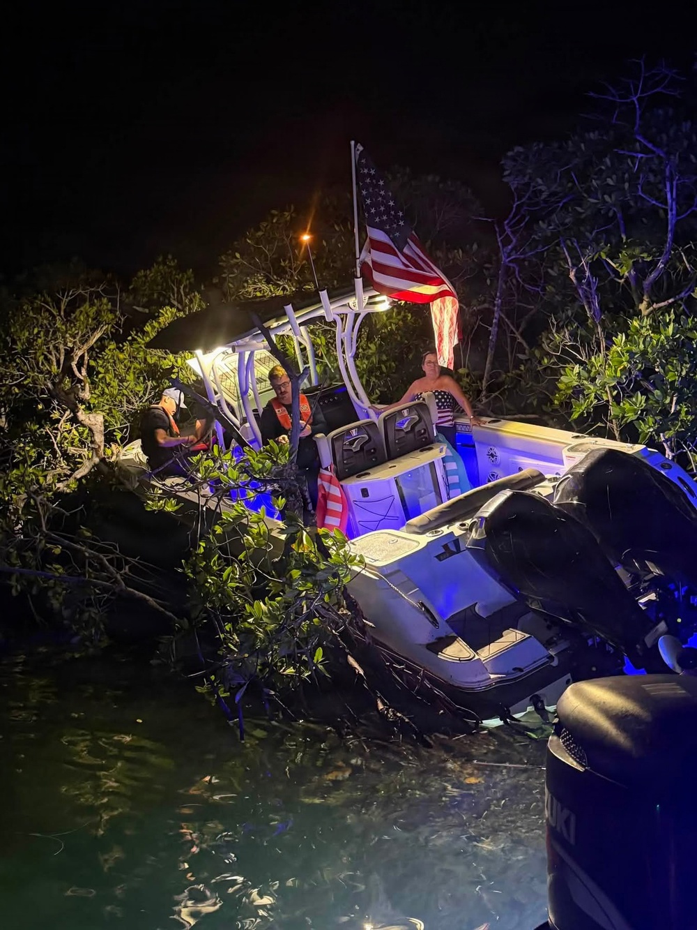 Station Islamorada boat crews Forth of July weekend rescue